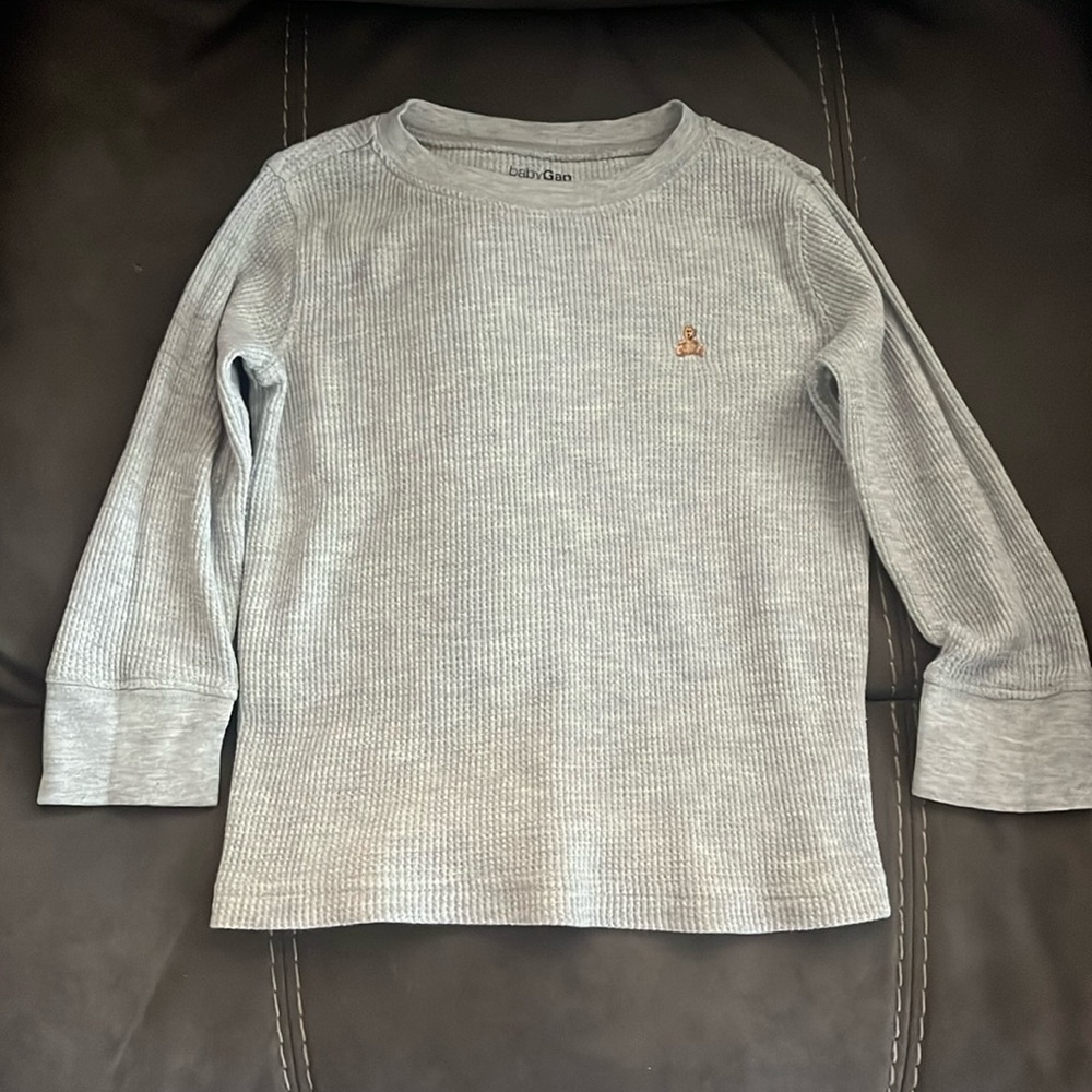 Baby GAP 2T Waffle Shirt